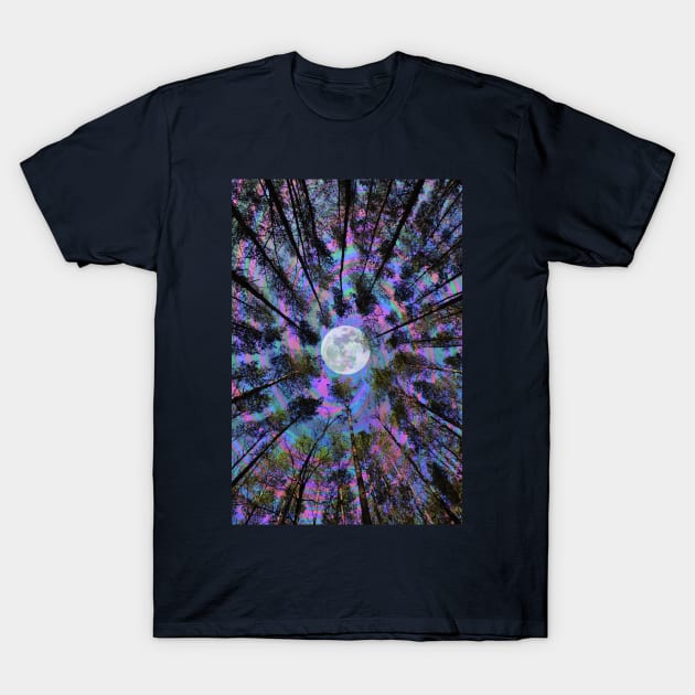 Moon Swirl T-Shirt by Cajuca